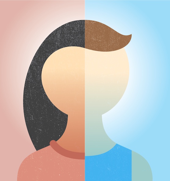 Men and women feel the cold differently.