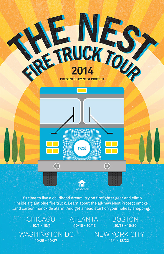 The Nest Fire Truck is back on the road | Nest