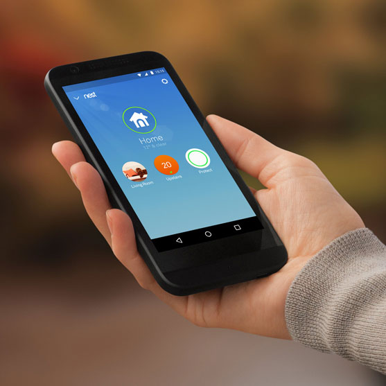 The Nest product people use most isn’t the thermostat on the wall, the smoke alarm on the ceiling, or the camera on the mantel. It’s the Nest app. The app is what lets people take our products with them anywhere. It’s what connects them to home.