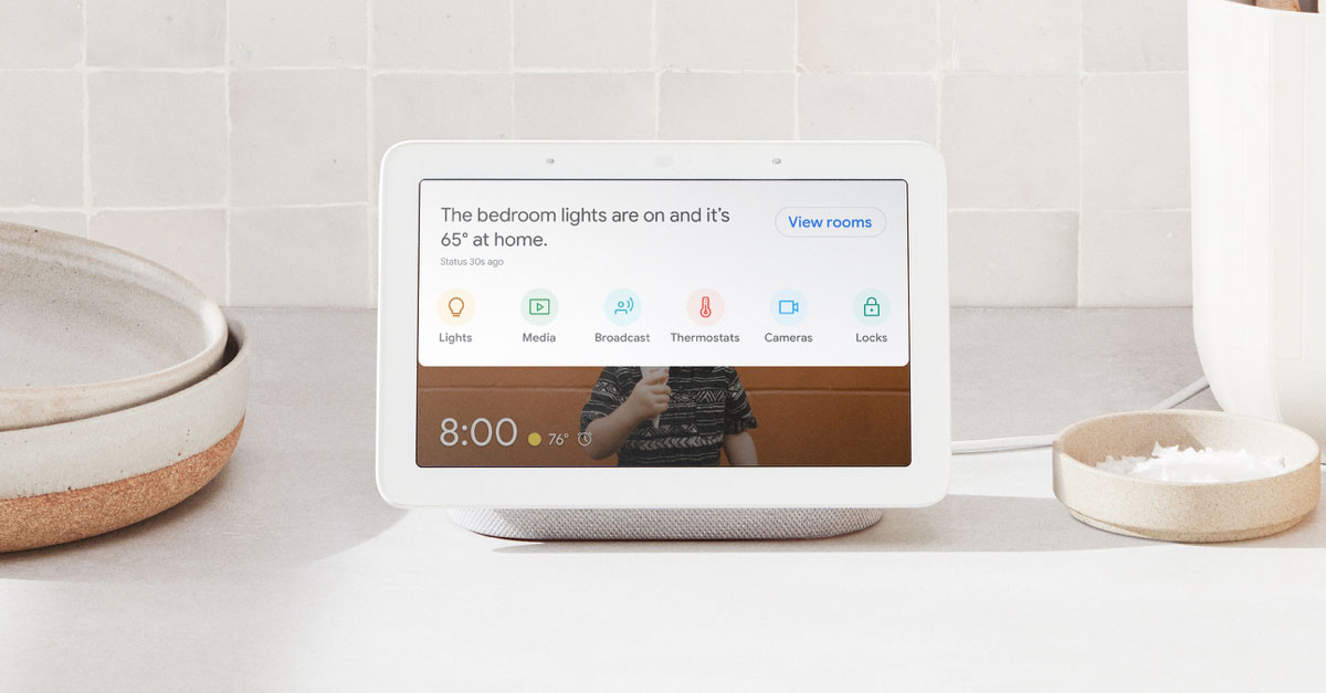 nest secure google home