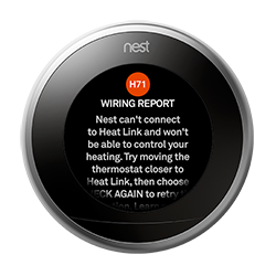 How do I set up a Nest Thermostat to a new router/wi-fi password